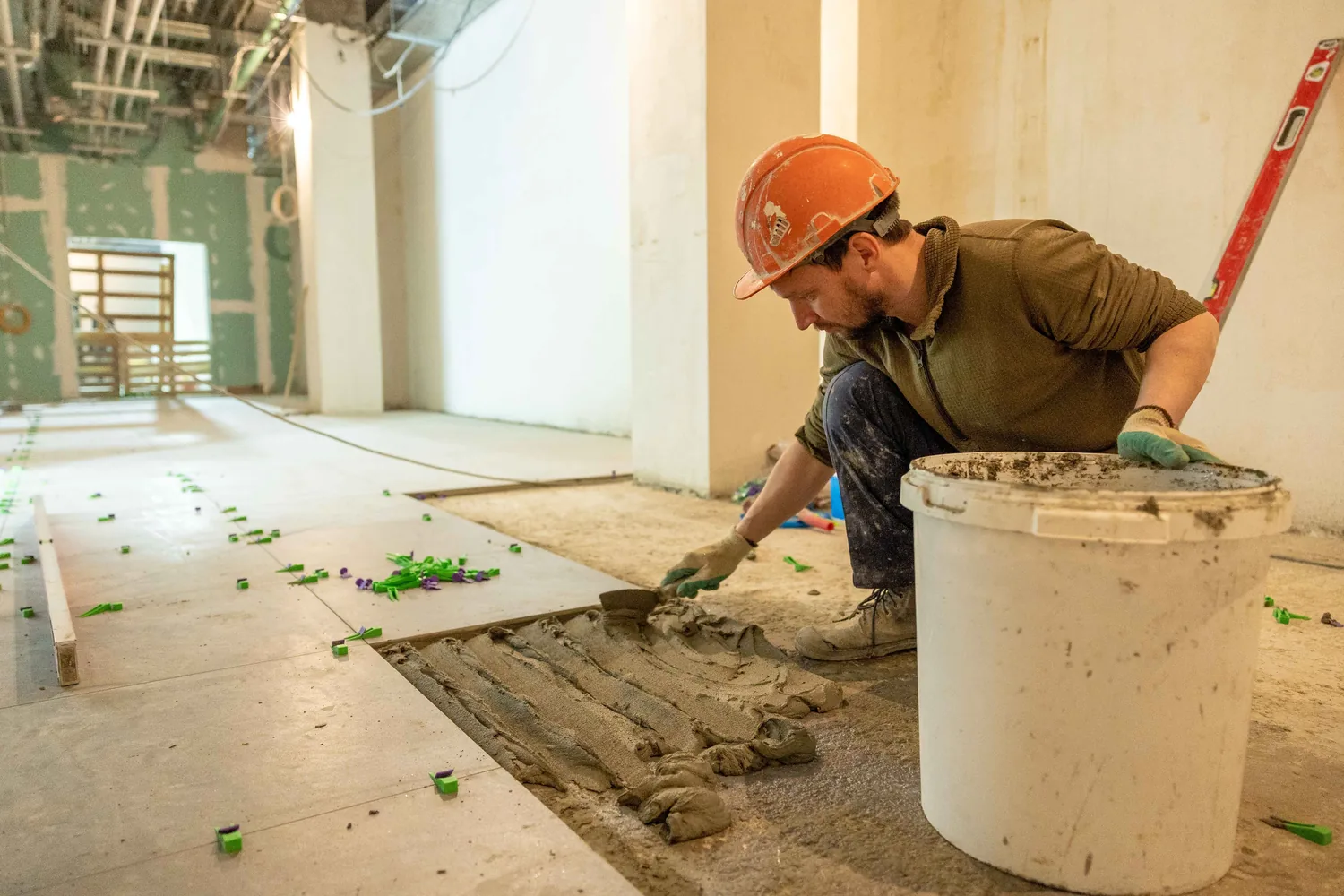 Interior fit-out work